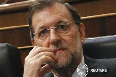 Rajoy cree que España tiene tiempo para evaluar un eventual rescate Mariano Rajoy, durante un debate en el Congreso, el 31 de octubre de 2012