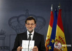 Rajoy dice que bajará el IRPF este año y entrará en vigor en 2015