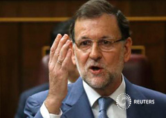 Rajoy responde una pregunta durante la sesión de control al Gobierno en Madrid, el 15 de octubre de 2014 Rajoy responde una pregunta durante la sesión de control al Gobierno en Madrid, el 15 de octubre de 2014