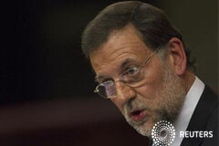 Rajoy dice que las cifras del mercado laboral empeorarán en 2012 Rajoy gesticula durante el discurso del debate de su investidura en el Congreso de los Diputados en Madrid el 19 de diciembre de 2011