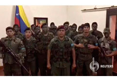 Fuerzas Armadas de Venezuela controlan una rebelión militar Varios militares anuncian un levantamiento en Valencia el 6 de agosto de 2017