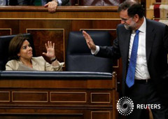 El Gobierno espera un debate bronco el martes en la moción de censura de Podemos contra el presidente del Ejecutivo, Mariano Rajoy, que ha dado orden a sus ministros de prepararse para defender la labor del Partido Popular, dijo la vicepresidenta del Gobi