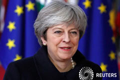 May se gana el aplauso de los líderes de la UE por su trabajo en el Brexit Por Elizabeth Piper y Luke Baker 3 MIN. DE LECTURA BRUSELAS (Reuters) - Los líderes europeos aplaudieron a la primera ministra británica Theresa May por su trabajo hasta ahora en el proceso del Brexit, asegurándole en Bruselas que se había avanzado lo s