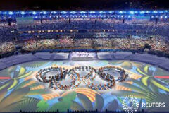 Río se despide de Olímpicos, Mario Bros y Abe reciben posta para Tokio 2020 Ceremonia de cierre de los Juegos Olímpicos de Río de Janeiro 2016, Brasil, 21/08/2016.