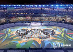 Ceremonia de cierre de los Juegos Olímpicos de Río de Janeiro 2016, Brasil, 21/08/2016.