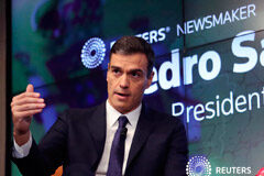 Pedro Sánchez dice que podría ceder en los presupuestos, pero que no se convocarán elecciones pronto Noticias Principales 27 de septiembre de 2018 / 23:25 / hace 2 horas Pedro Sánchez dice que podría ceder en los presupuestos, pero que no se convocarán elecciones pronto Por Rodrigo Campos y Mary Milliken 5 MIN. DE LECTURA NUEVA YORK (Reuters) - El pres