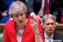 El Parlamento británico rechaza de nuevo la propuesta de May para el Brexit Noticias Principales 13 de marzo de 2019 / 7:50 / hace una hora El Parlamento británico rechaza de nuevo la propuesta de May para el Brexit Por Elizabeth Piper y Kylie MacLellan 3 MIN. DE LECTURA LONDRES (Reuters) - El Parlamento británico rechazó el ma