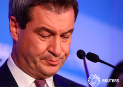 Noticias Principales 15 de octubre de 2018 / 8:28 / hace 3 horas Los aliados bávaros de la canciller alemana Merkel sufren un duro revés electoral Por Michael Nienaber y Paul Carrel 3 MIN. DE LECTURA BERLÍN (Reuters) - Los aliados bávaros de la cancille Noticias Principales 15 de octubre de 2018 / 8:28 / hace 3 horas Los aliados bávaros de la canciller alemana Merkel sufren un duro revés electoral Por Michael Nienaber y Paul Carrel 3 MIN. DE LECTURA BERLÍN (Reuters) - Los aliados bávaros de la cancille