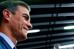 Los socialistas ganarían las elecciones en España con un 31,1 pct del voto Noticias Principales 8 de abril de 2019 / 8:41 / hace 30 minutos Los socialistas ganarían las elecciones en España con un 31,1 pct del voto Reuters Staff 2 MIN. DE LECTURA El presidente del Gobierno de España, Pedro Sánchez, anuncia el anticipo electora