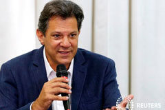 Haddad tendrá que darle una vuelta a su candidatura si quiere ganar en Brasil Noticias Principales 9 de octubre de 2018 / 8:51 / hace una hora Haddad tendrá que darle una vuelta a su candidatura si quiere ganar en Brasil Por Brad Brooks 5 MIN. DE LECTURA SAO PAULO (Reuters) - El aspirante de izquierdas a la presidencia de Brasil,