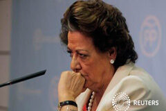 El Tribunal Supremo investigará a la senadora Rita Barberá por blanqueo de capitales La exalcaldesa de Valencia Rita Barberá durante una rueda de prensa en la sede del Partido Popular en Valencia, España, el 25 de febrero de 2016