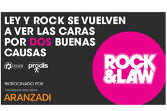 Thomson Reuters Aranzadi patrocina el concierto solidario Rock & Law 2014 Cartel anunciador