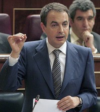 Rodríguez Zapatero sesión de investidura