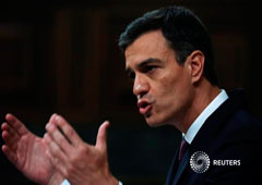 El presidente de Gobierno, Pedro Sanchez, en su comparecencia en el Congreso de los Diputados en Madrid el 17 de julio de 2018 El presidente de Gobierno, Pedro Sanchez, en su comparecencia en el Congreso de los Diputados en Madrid el 17 de julio de 2018