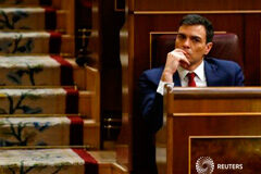 Sánchez recibe el primer «no» del Congreso tras un debate bronco Pedro Sánchez durante el debate de investidura en el parlamento en Madrid, el 2 de marzo de 2016