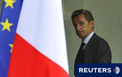 El Presidente francés Sarkozy