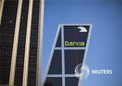 Imagen de la sede de Bankia en Madrid el 18 de mayo