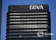 La sede del BBVA en Madrid, el 31 de octubre de 2012