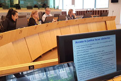 Juzgados inaccesibles: una pesadilla para los abogados con discapacidad Seminario ‘Just4ll’, Patrocinado por Thomson Reuters