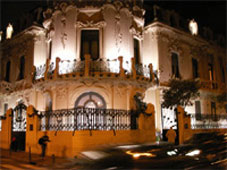 Fachada del edifico de la SGAE.