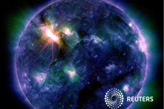 €300M deal adds to Cuatrecasas’ solar surge Imagen a colores tomada por la NASA el 6 de marzo que muestra la erupción en el Sol por una de las mayores llamaradas solares en el actual ciclo de actividad del Sol