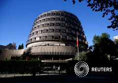 La sede del Constitucional en Madrid, el 11 de noviembre de 2015