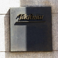 Placa de Telefónica.
