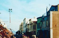 La Abogacía, con Haití Consecuencias de un terremoto en un poblado