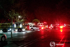 Mueren 12 personas en un tiroteo en un bar de California Los primeros medios reaccionan en un bar en Thousand Oaks, California, EEUU, el 7 de noviembre de 2018