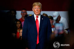 Las nuevas sanciones de Trump contra Irán entran en vigor pese a las súplicas de sus aliados El presidente de EEUU Donald Trump en un mitin en el Instituto Olentangy Orange en Lewis Center, Ohio, EEUU, 4 de agosto de 2018