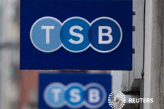 Sabadell se lanza a por el británico TSB, financiará compra con acciones Un cartel de TSB el 27 de mayo de 2014 en Londres