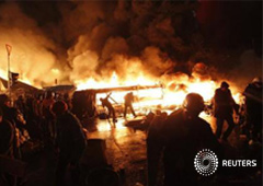 Al menos catorce muertos en el peor día de violencia en Ucrania