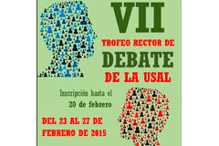La Universidad de Salamanca acogerá el VII Trofeo Rector de Debate Imagen del evento