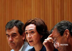 Vinuesa durante una comisión en el Congreso en Madrid, el 7 de octubre de 2014 Vinuesa durante una comisión en el Congreso en Madrid, el 7 de octubre de 2014