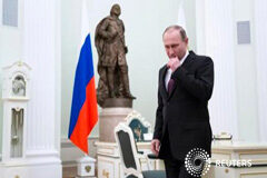 Putin ordena comenzar la retirada de las fuerzas rusas desde Siria El presidente ruso, Vladimir Putin, momentos antes de una reunión con su homólogo armenio, Serzh Sargsyan, en el Kremlin en Moscú, Rusia, 10 de marzo de 2016