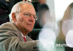 Imagen del ministro Wolfgang Schäuble en una reunión del Gobierno alemán en la cancillería en Berlín el 4 de julio.