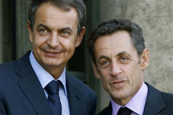Zapatero, Sarkozy y las nuevas tecnologías