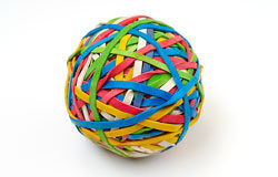 It’s my ball and you can’t play with it! Balón de gomas de colores