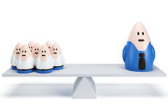 Diferenciación con criterio y perseverancia, los mejores compañeros de viaje Concepto de diferencia entre trabajadores