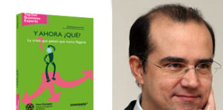 “El 99% de las empresas no están preparadas para afrontar una crisis” Enrique Alcat con la tapa de su libro