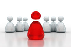 Nuevo curso, nuevo equipo de redacción Seis figuras blancas y una roja delante