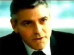 George Clooney en la película 