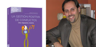 “El conflicto se debe afrontar con una perspectiva positiva” Jorge Palacios y portada de su libro
