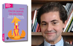 “La crisis nos hace salir de la rutina” José Aguilar y la portada de su libro 'La crisis nos hace salir de la rutina'