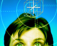 La verdadera y necesaria tarea Una cabeza de mujer pensando.