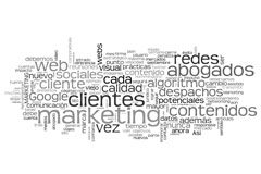 2014: las nuevas tendencias en marketing jurídico on-line Nube formada por palabras