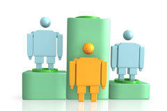 Algunas reflexiones sobre los resultados del ranking de despachos de abogados publicado por Expansión Tres muñequitos en un podio.