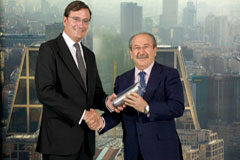 Sacyr y PwC cierran el alquiler de la torre de la Castellana Carlos Mas y Luis del Rivero