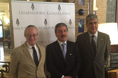 El exministro Josep Piqué participó en el “Foro Formativo”, organizado por Thomson Reuters en colaboración con Guadaliuris Josep Piqué, vicepresidente segundo y consejero delegado de la constructora OHL, Carlos Gaona Cifuentes, director general de Thomson Reuters, Jerónimo Zamora, presidente de Guadaliuris