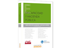 ‘Discapacidad y Hacienda Pública’ (Ed. Aranzadi) se presenta el día 16 en Murcia Discapacidad y Hacienda Pública